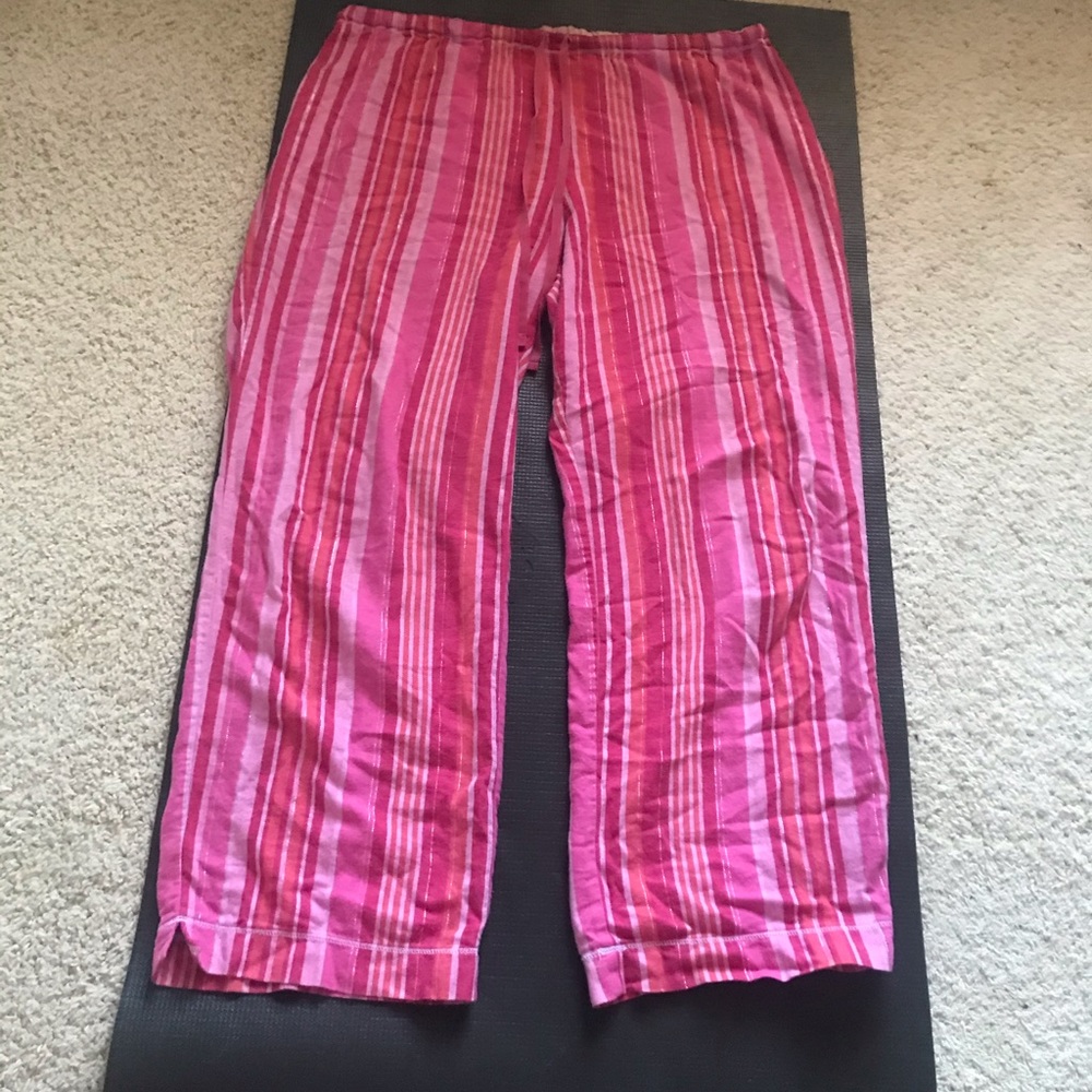 Victoria’s Secret Pink Striped pajama pants